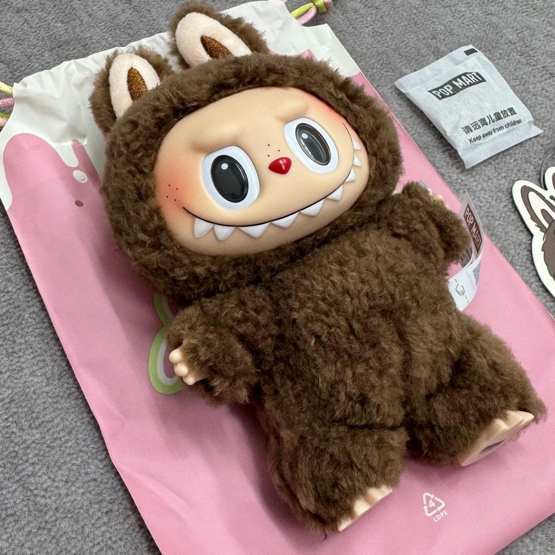 正規品 LABUBU ラブブ マカロン シークレット チェスナット ココア