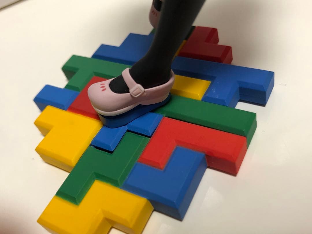 スーパーダンガンロンパ2 さよなら絶望学園の七海千秋とモノミ　フィギュア　箱無し