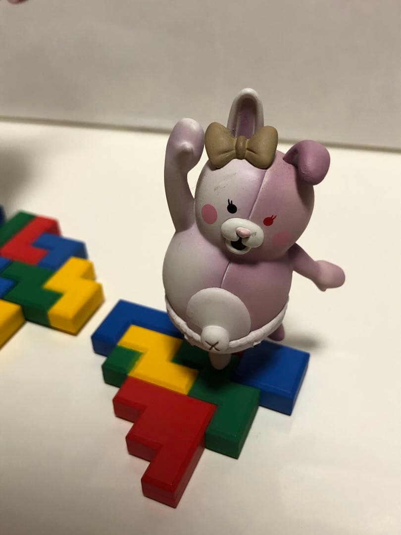 スーパーダンガンロンパ2 さよなら絶望学園の七海千秋とモノミ　フィギュア　箱無し