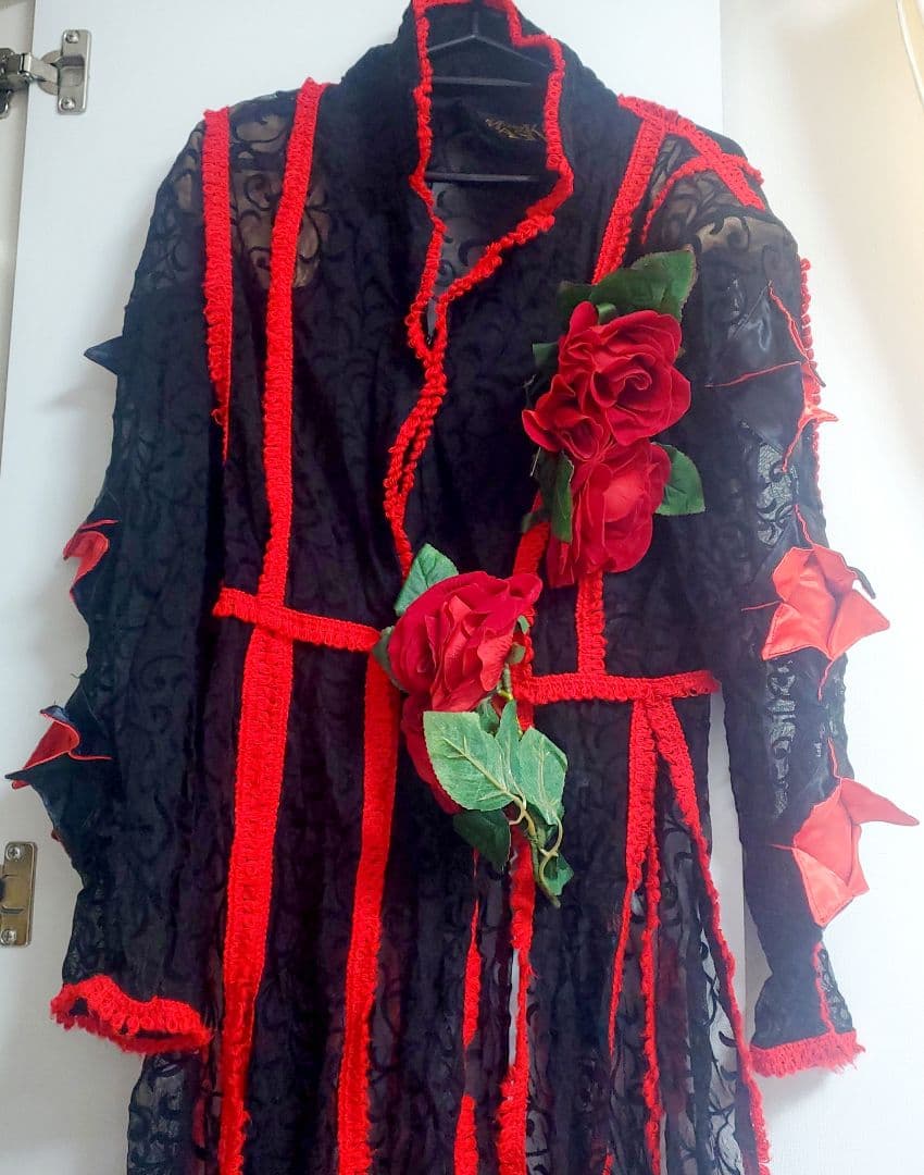 YOSHIKI/XJAPAN /赤薔薇ドレス/ ローズドレス/衣装