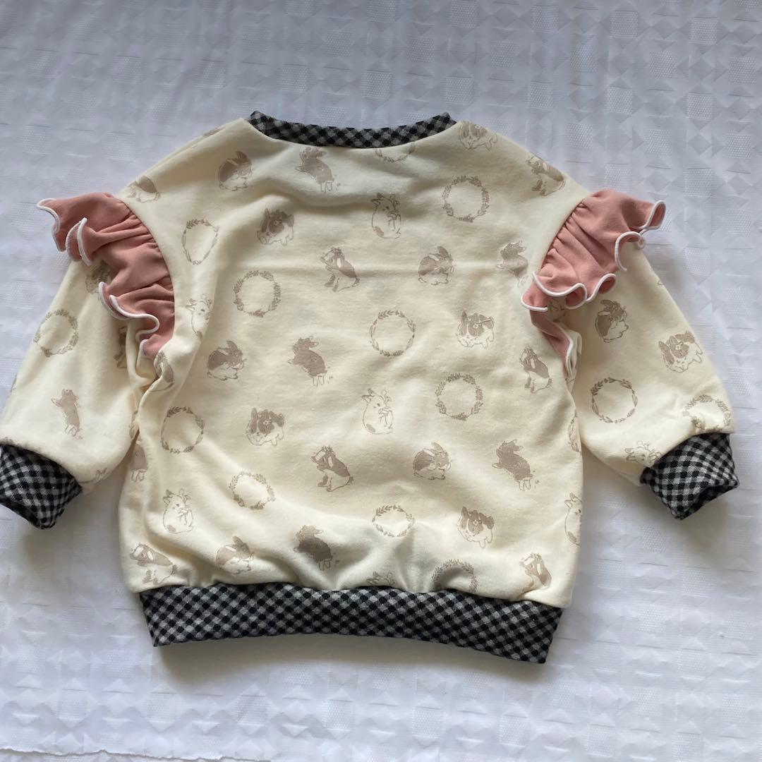 すー　ハンドメイド子供服　100サイズ