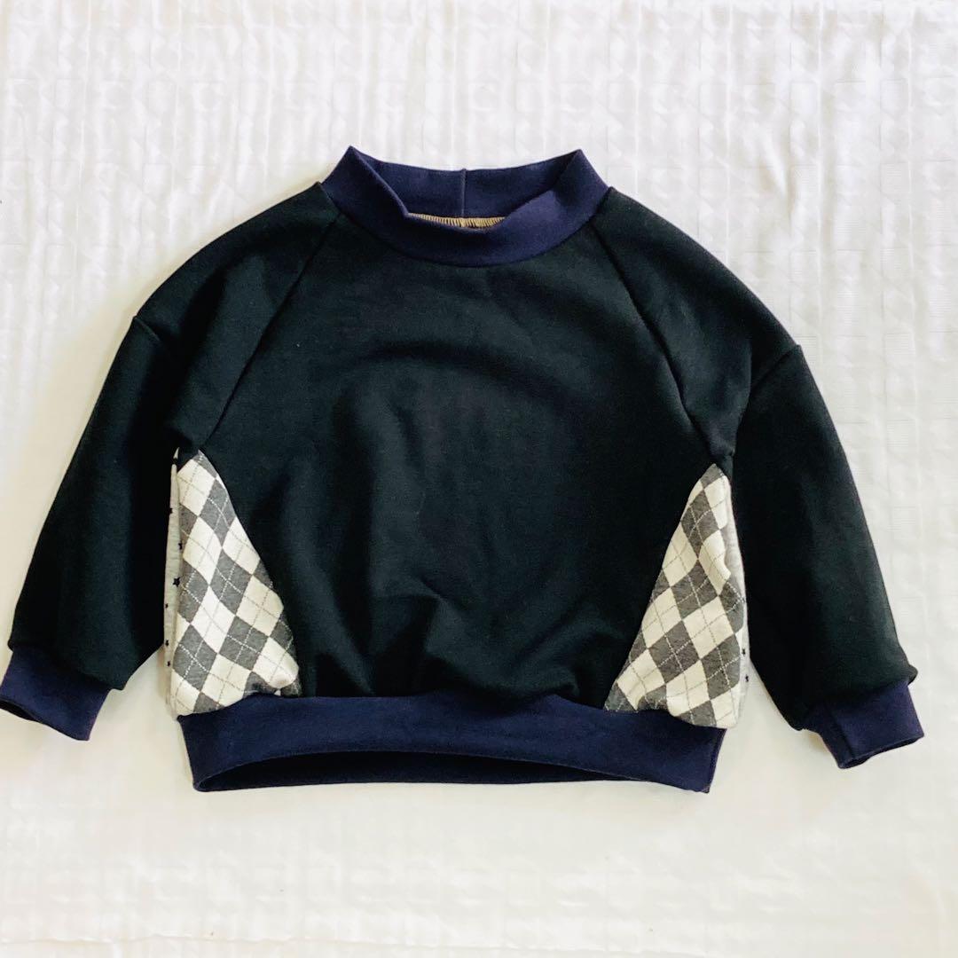 すー　ハンドメイド子供服　100サイズ