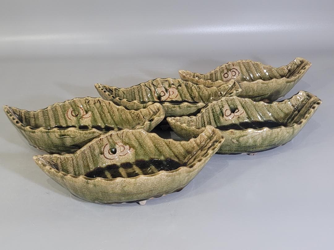 骨董品】上野玉水作 木彫 鶯（雄雌一対） 共箱｜骨董品】上野