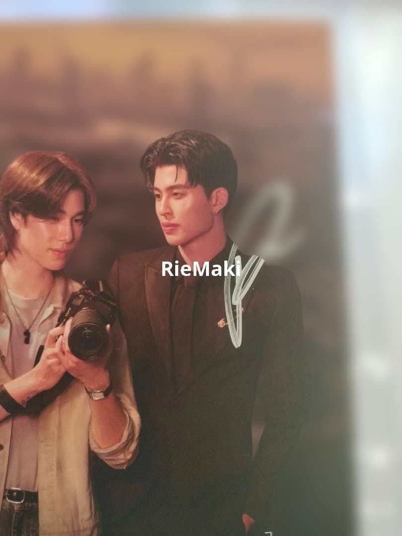 自筆サイン入り フォトカード PondPhuwin MeAndThee 自筆サイン入り