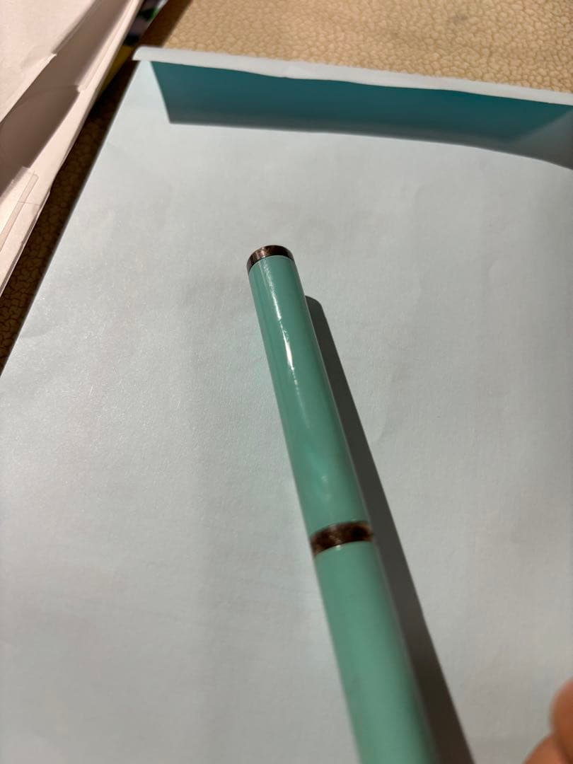 ティファニー ブルー ボールペン エグゼクティブTクリップ