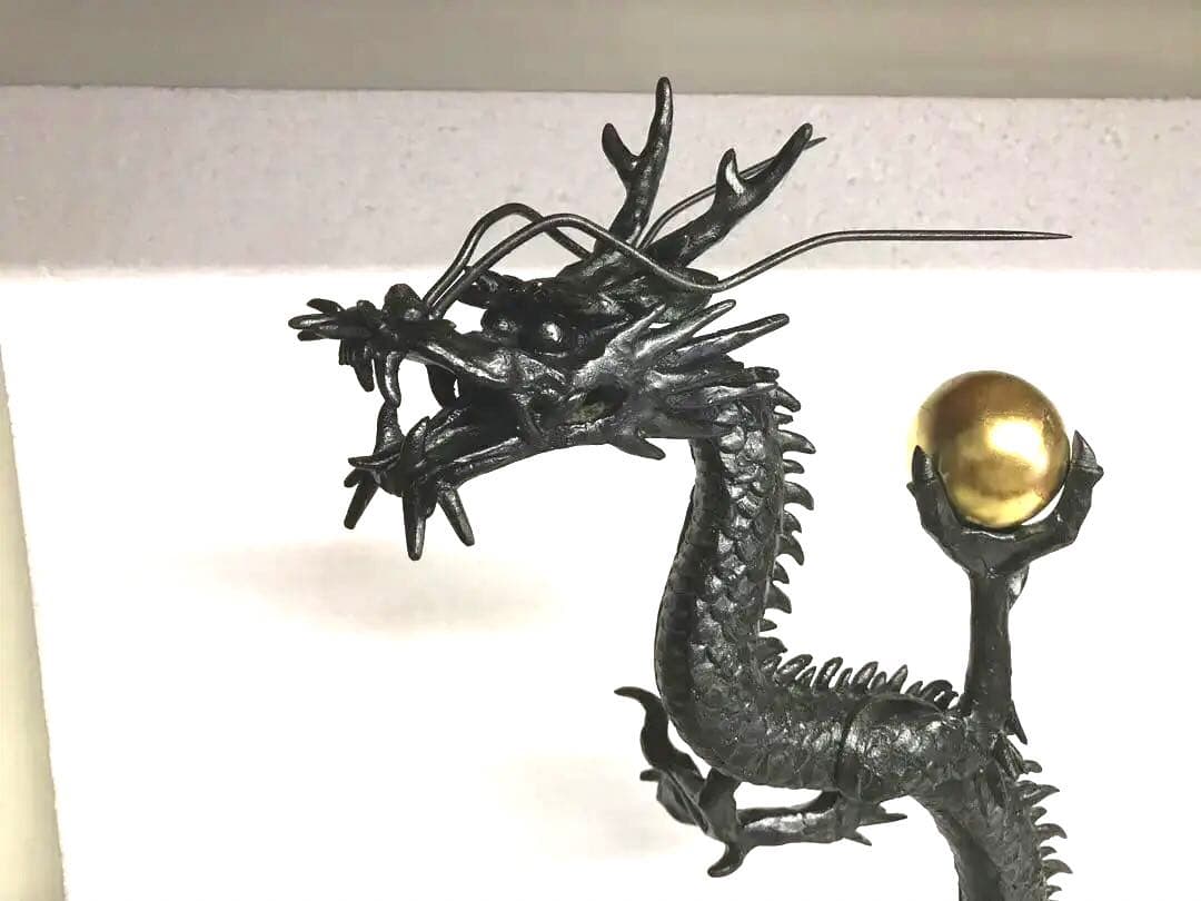 銅製・特大龍「左向き」 - 工芸品ヴィンテージ