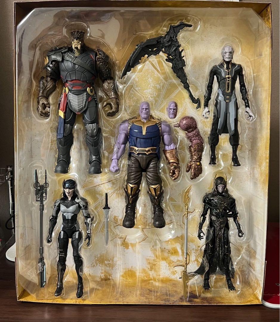 マーベルレジェンド ハズブロ インフィニティウォー サノス ブラック