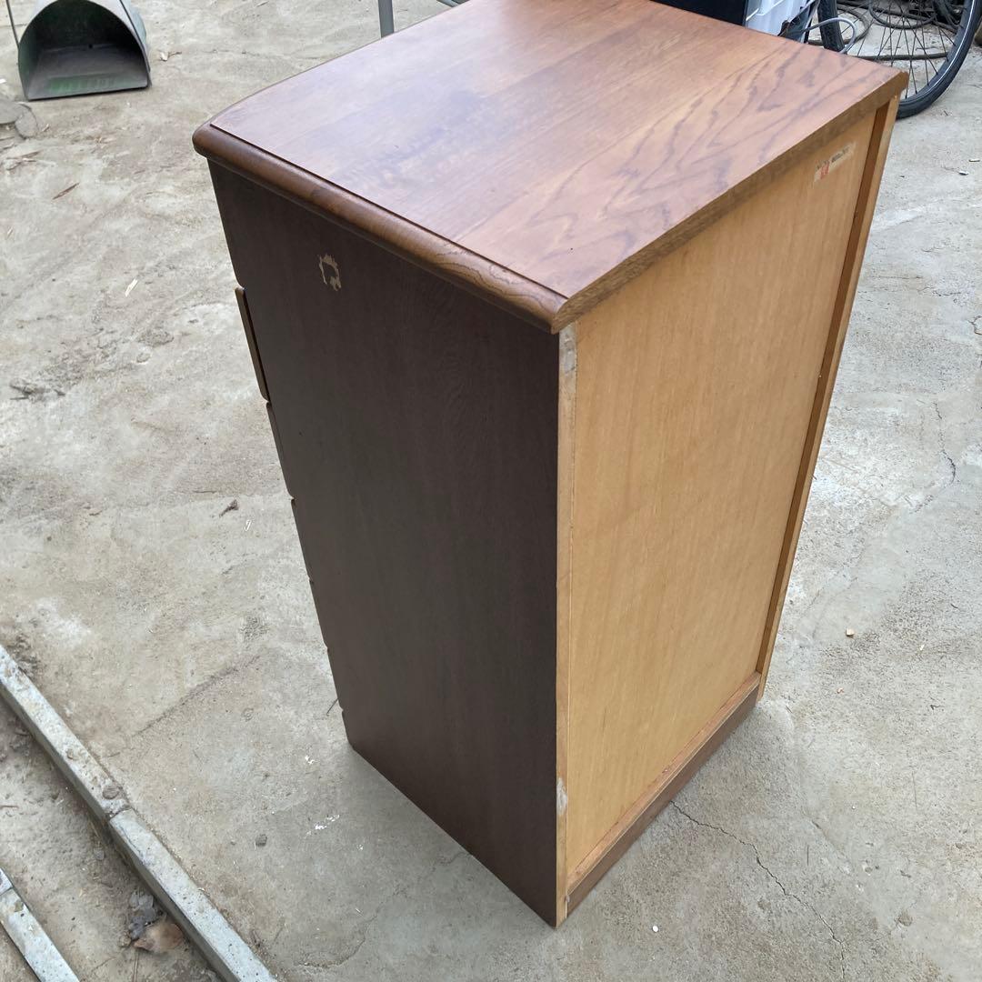 ユ*ー様 小さめの木製チェスト 6段 引き出し 高さ83cm 幅42cm