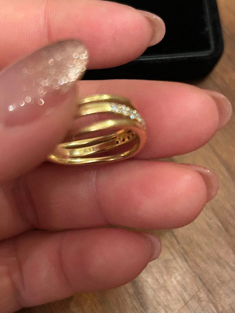 ヴァンドーム青山　K18 リング