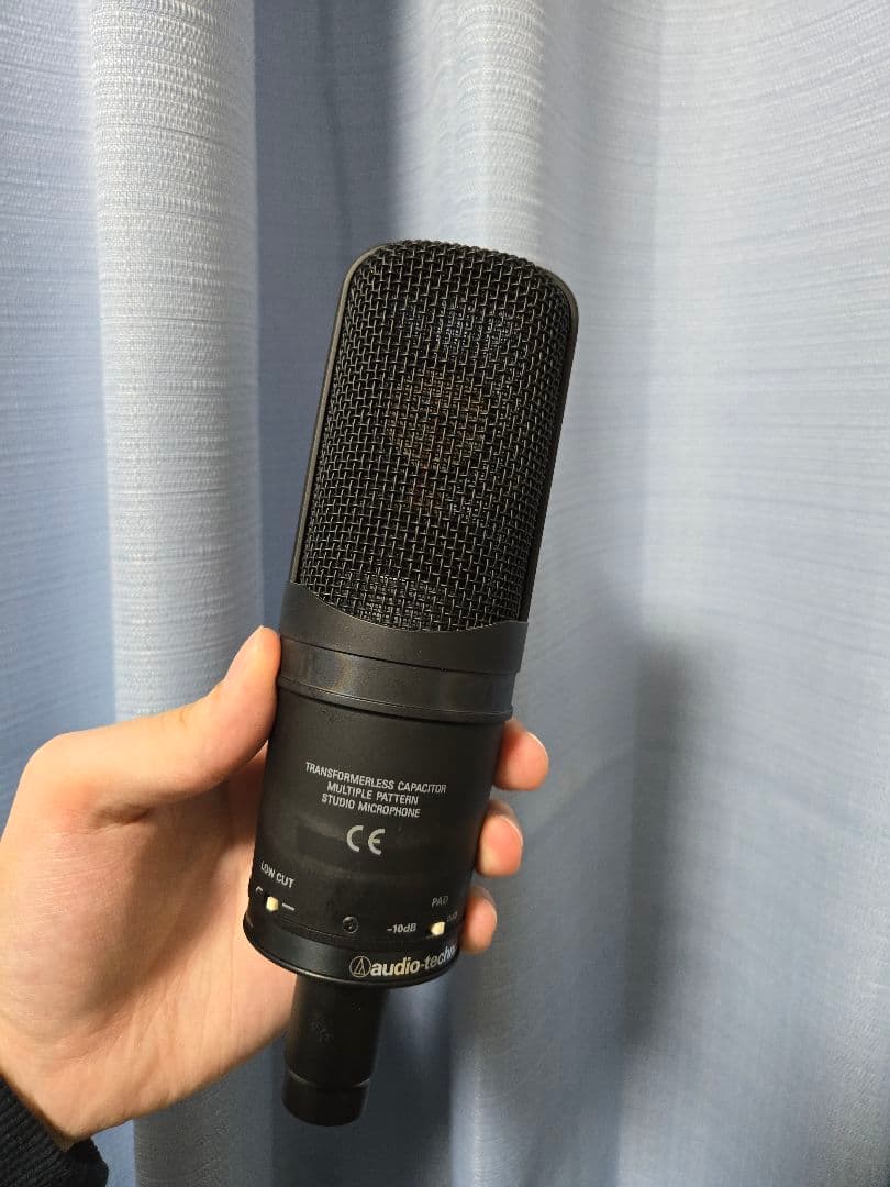 audio technica AT4050 ショックマウントケース付