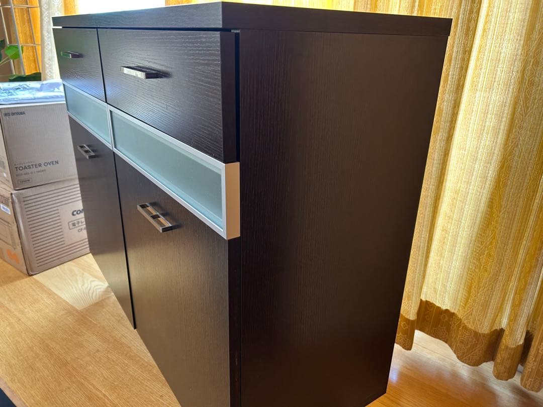 専用 東京インテリア チェスト テレビ台 木製ブラウン