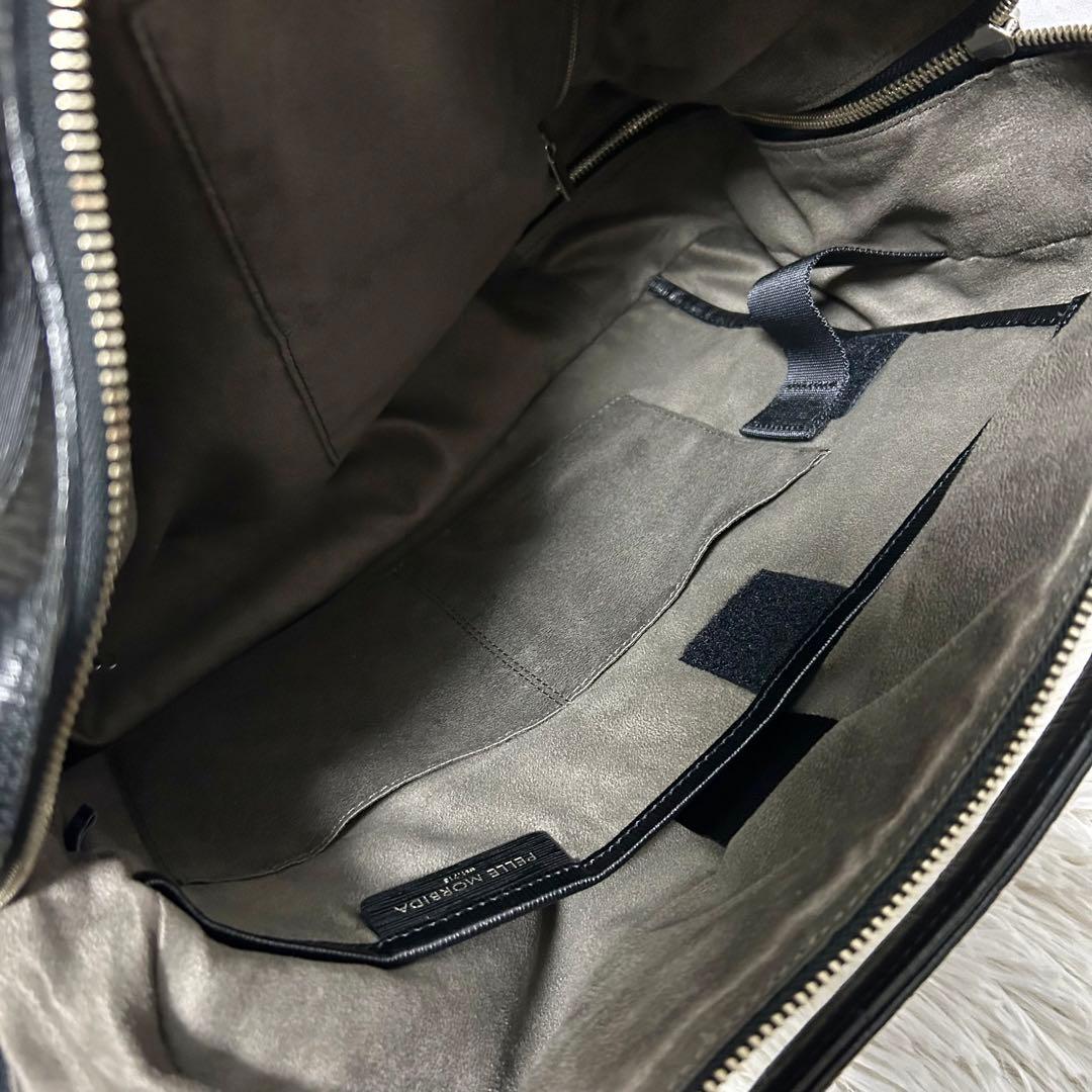 ペレモルビダ　リュック　ブリーフケース　ブラック　サフィアーノレザー　3way