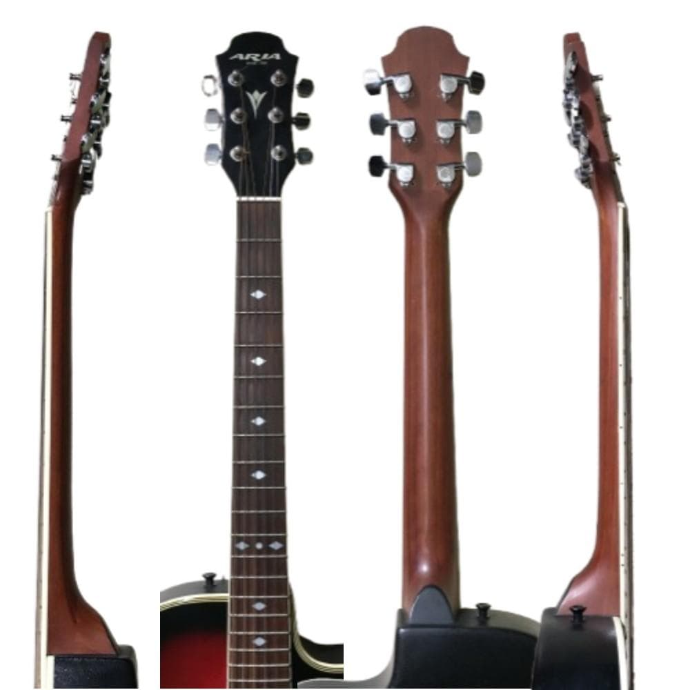 Y USED エレアコ ギター ARIA AMB-35 電池不要 アリア レッド - メルカリ