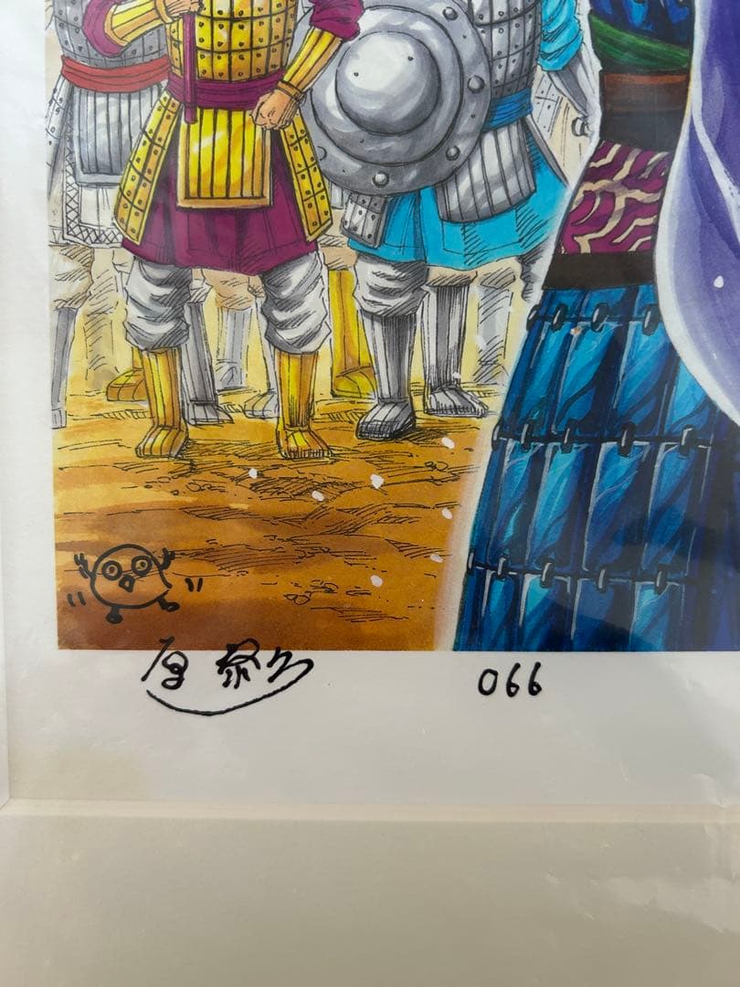 最終値下げ！キングダム サイン入り複製原画