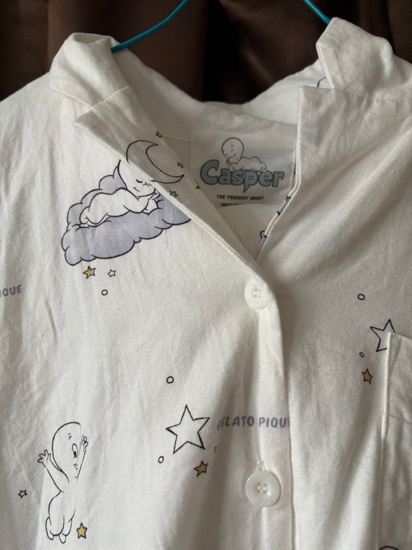 ジェラートピケ gelatopique キャスパー ネルシャツ ロングパンツ