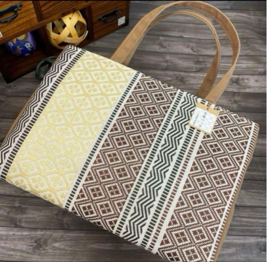 あき様おまとめ☆2232✨SALE❣️✨西陣帯地使用✨大容量手提げバッグ　新品