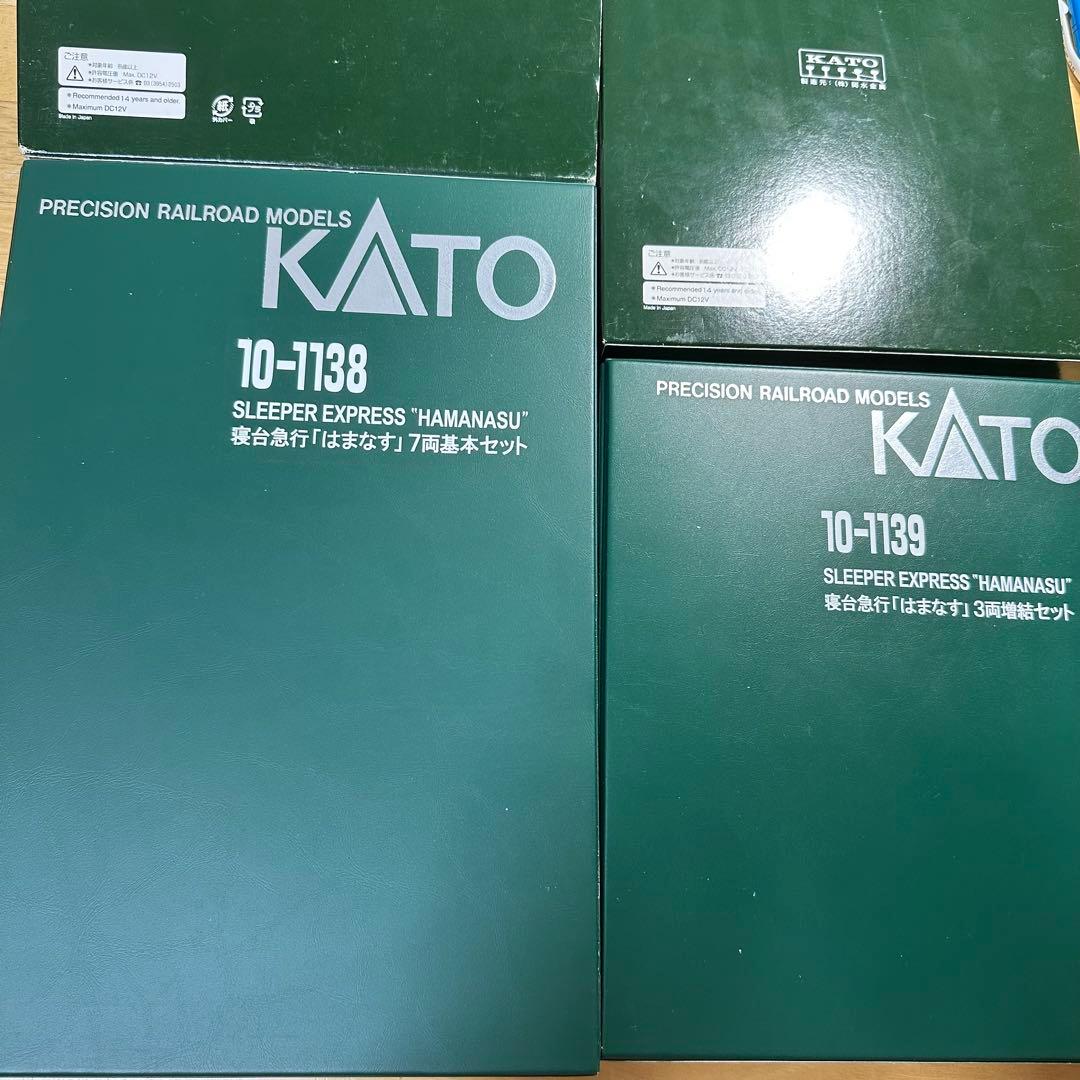 KATO 鉄道模型 Nゲージ 寝台特急 はなます 基本 増結 10両セット