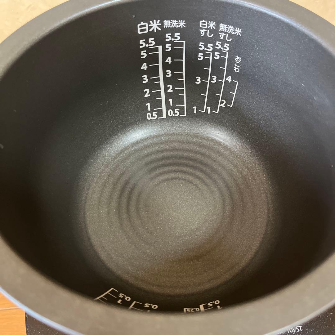 TOSHIBA IH炊飯器 RC-10VST 最大5.5合 ジャンク品