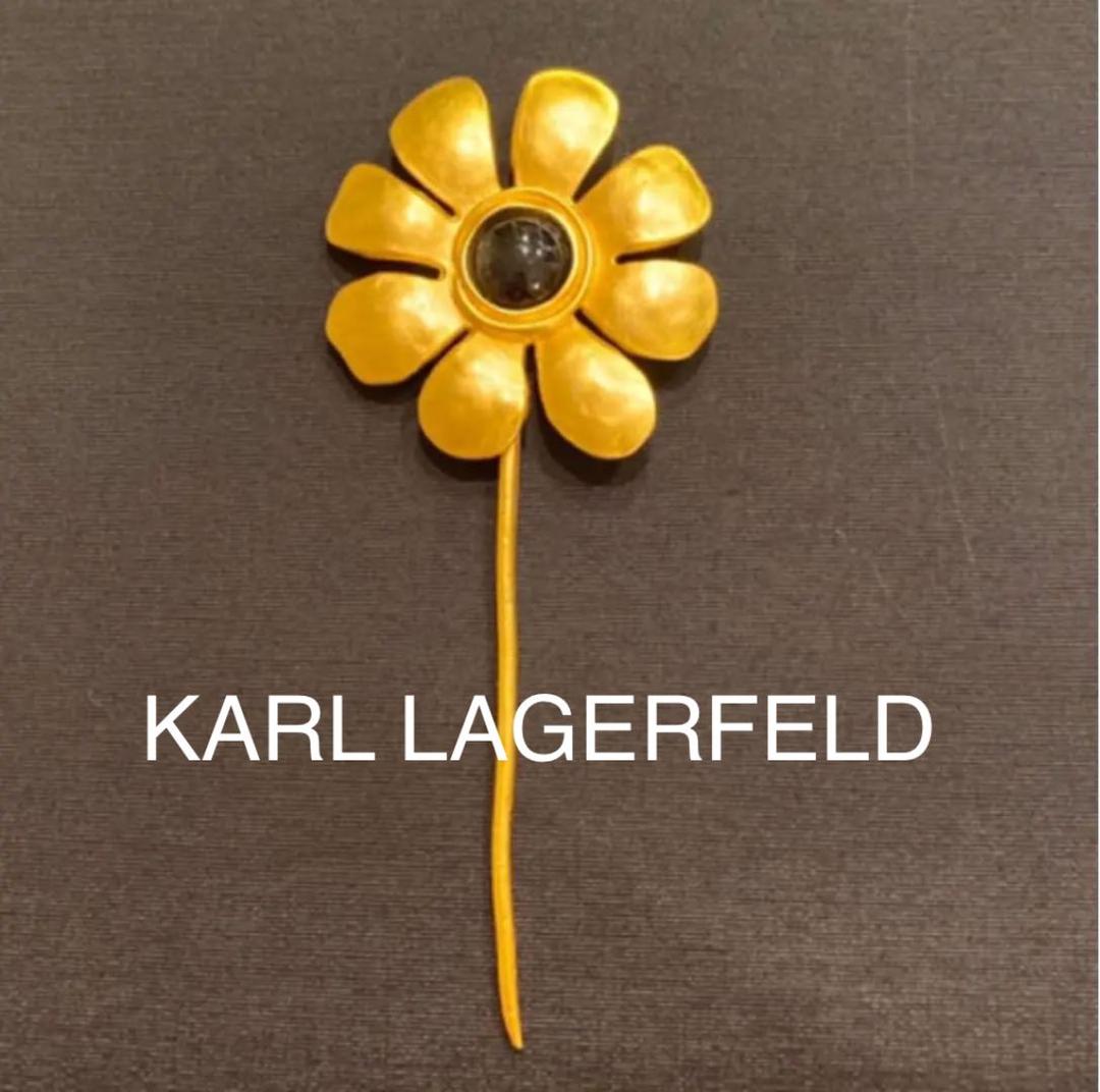 KARL LAGERFELD ヴィンテージ ブローチ