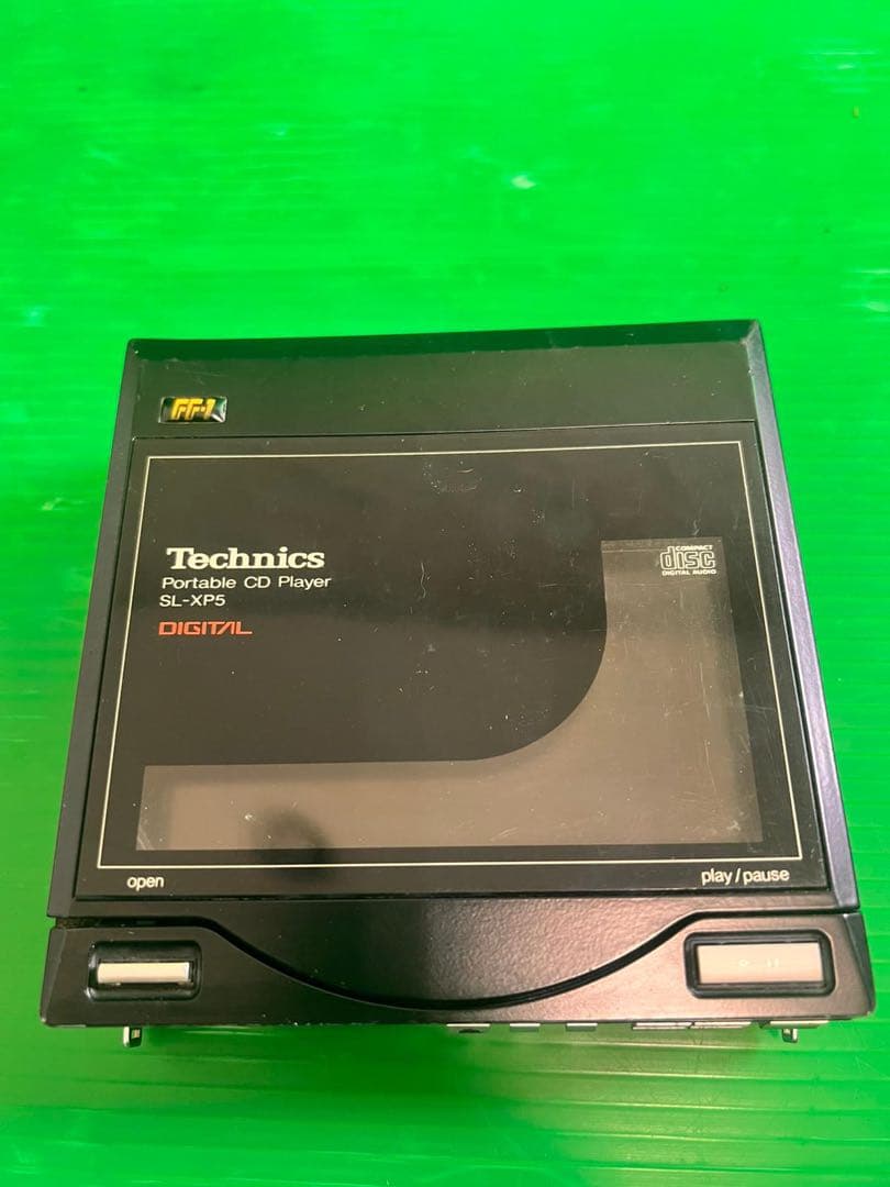 Technics ポータブルCDプレーヤー SL-XP5 動作未確認 現状渡し 動作