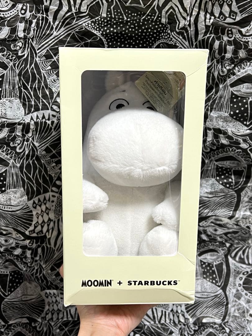 レア　海外限定　スターバックス　ムーミン　ぬいぐるみ　エプロン付き
