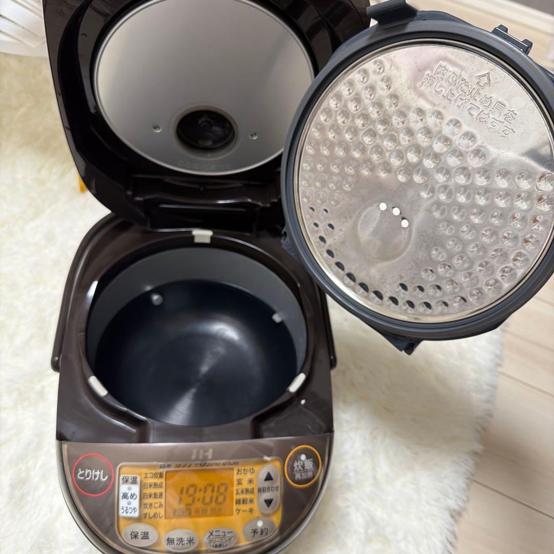 象印 NW-VA10 IH炊飯器 ダークブラウン 2019年製