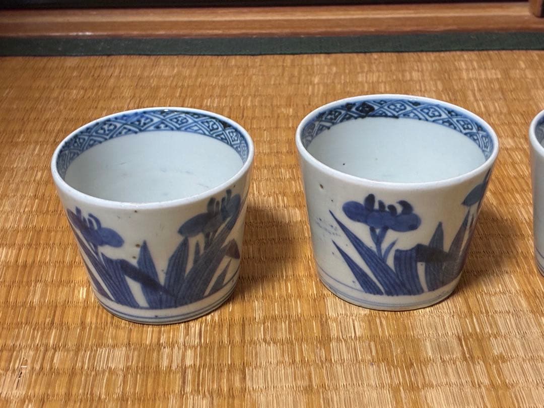 古伊万里 蕎麦猪口 お猪口 三点 まとめて