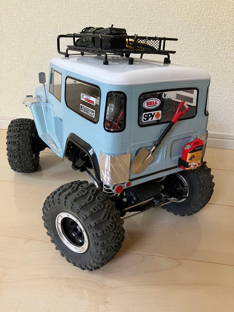 貴ジイ タミヤ CR-01 ランドクルーザー40 4WS仕様 フルセット！