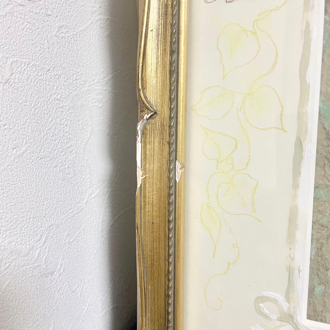 八木道子「ANGELIQUE／アンジェリーク」肉筆画額装絵画