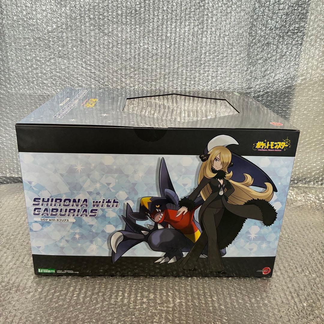 ポケモン ARTFX J シロナ with ガブリアス 色紙付き/コトブキヤ - メルカリ