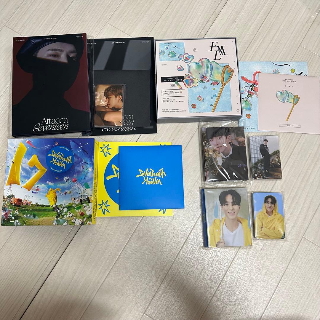 SEVENTEEN ホシ グッズまとめ売り トレカ330枚 他 SEVENTEEN ホシ