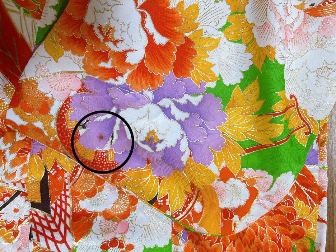 アンティーク柄♡七五三　7歳　女の子　フルセット　一式　レトロ着物