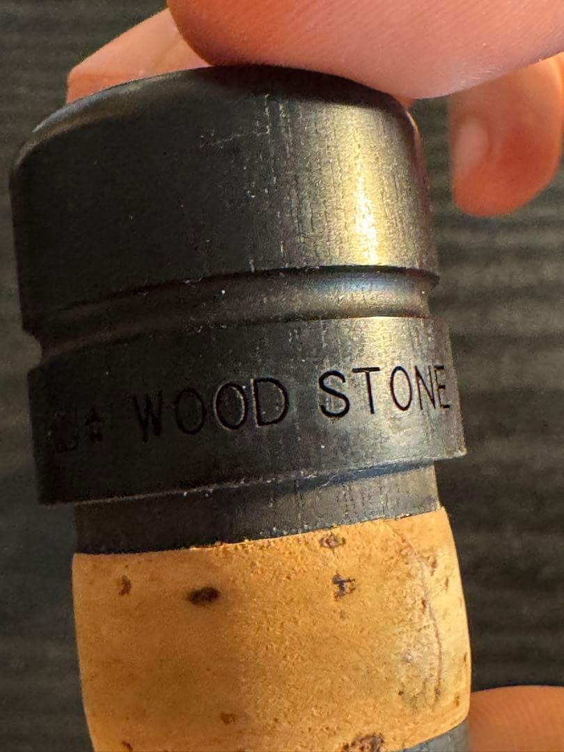 【在庫限り】Wood Stone/サックス用/木製ボディキャップ　アルト＋テナー