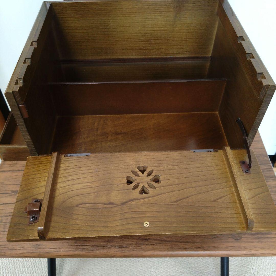 《リクエスト依頼品》　　木製メイクボックス　日本製