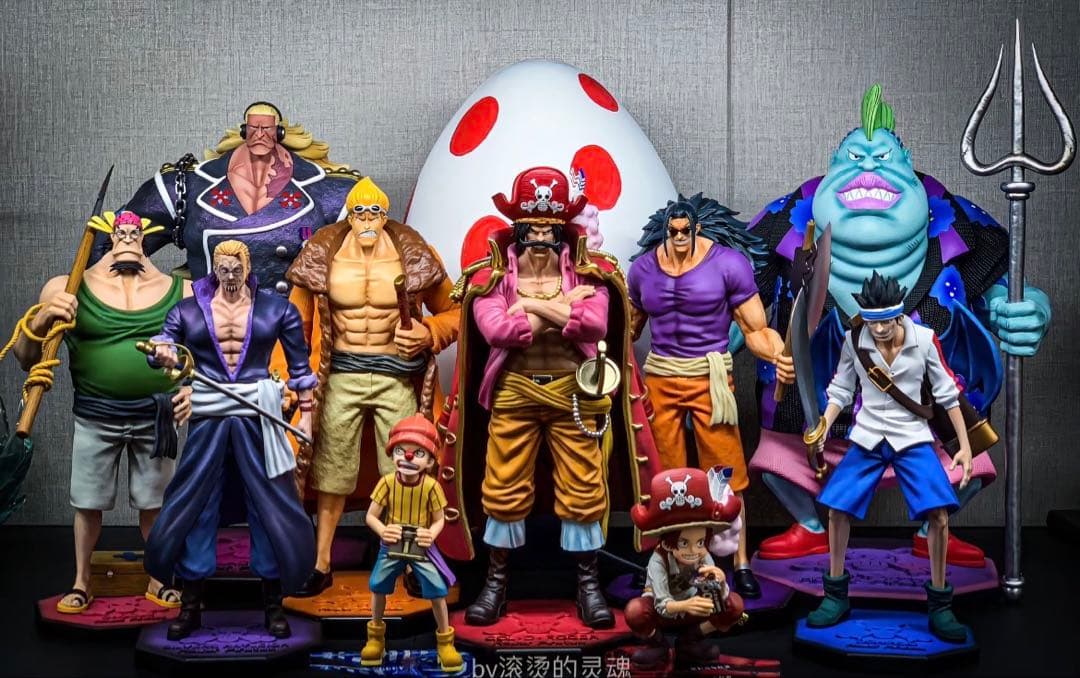 ワンピース ロジャー ガレージキット ガレキ スタチューX①