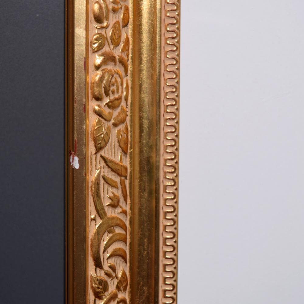 フランス画家 マリー・パラ 芳薬の花篭 水彩画 額装 絵画