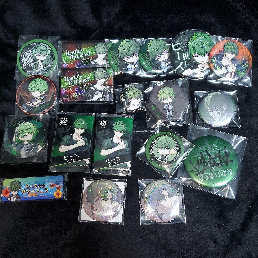 ブラスタ ヒース 缶バッジまとめ