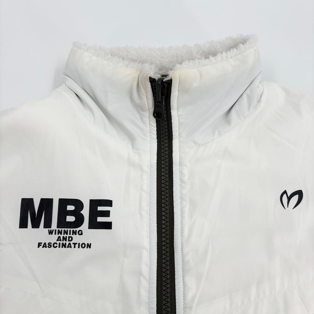 美品　マスターバニーエディション リバーシブル ボア ジャケット 白 684