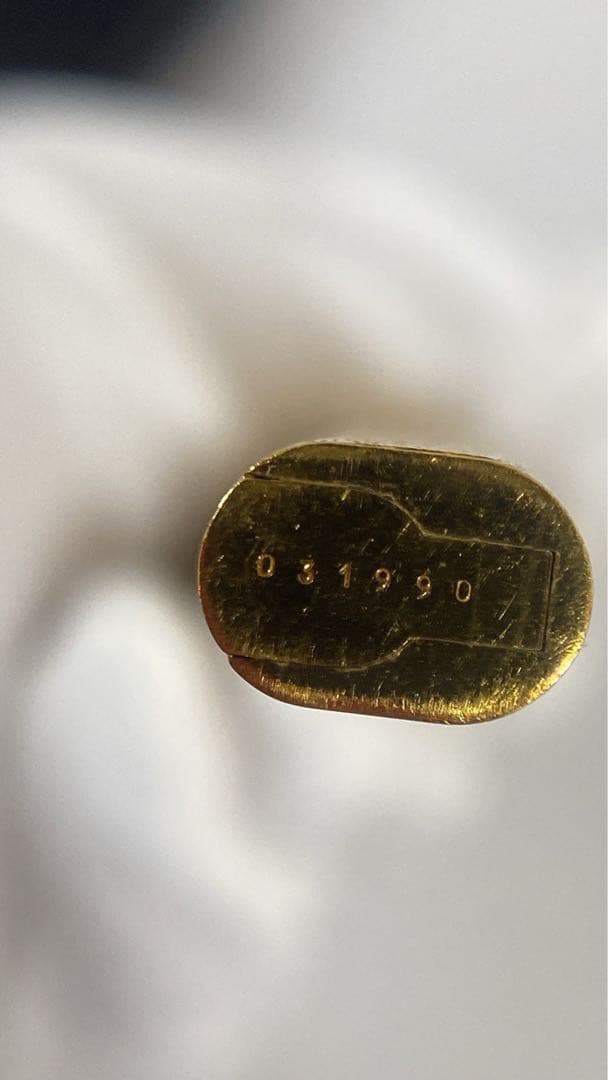 Cartierヴィンテージ　トリニティ　ロゴ入り　キャップ式　ボールペン