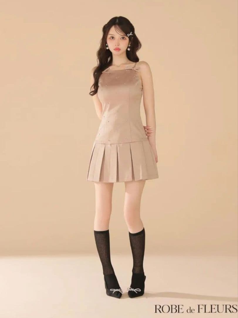 【ROBE de FLEURS/ローブドフルール】ミニドレス/ キャバドレス