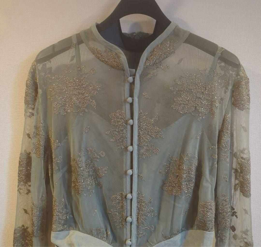 Ameri Vintage FLOWER LACE DRESS Sサイズ