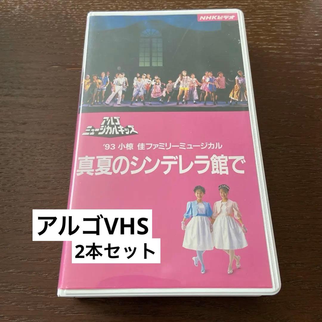 入手困難 VHS 真夏のシンデレラ館で 小椋佳 アルゴミュージカル