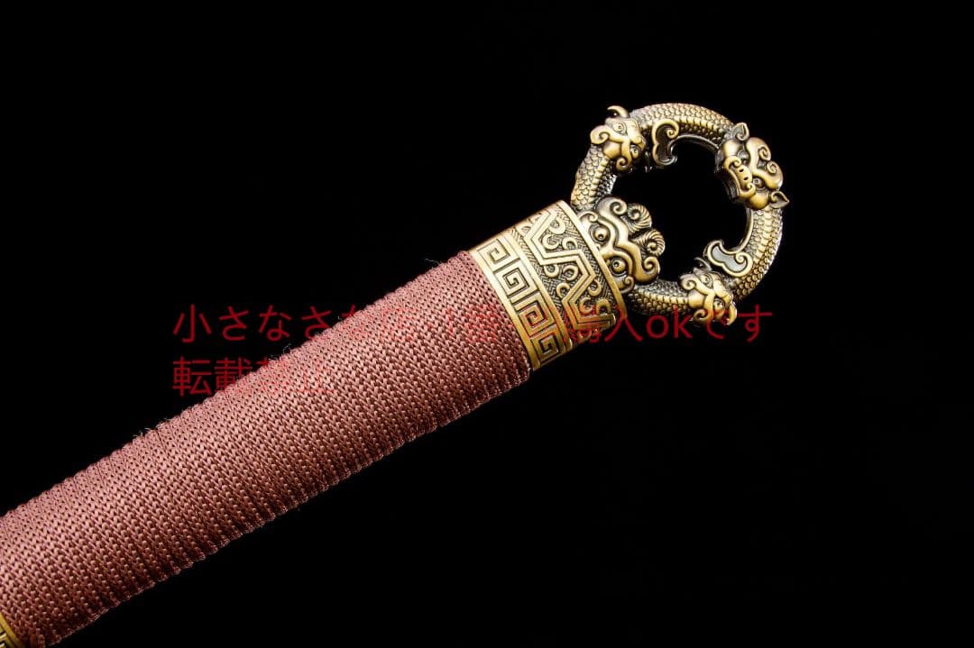 凛鐏唐横刀-高性能マンガン鋼  武具 刀装具 日本刀 唐剣  模造刀  居合刀