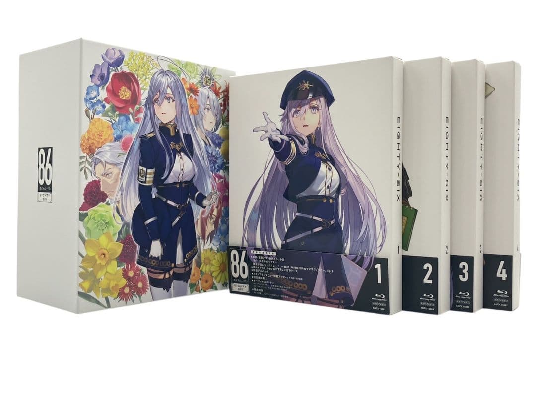 収納BOX付き】86 エイティシックス Blu-ray 4巻 セット
