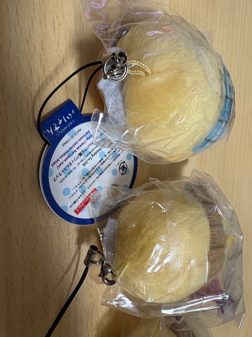 バリィさん 限定マスコットストラップ×4個セット