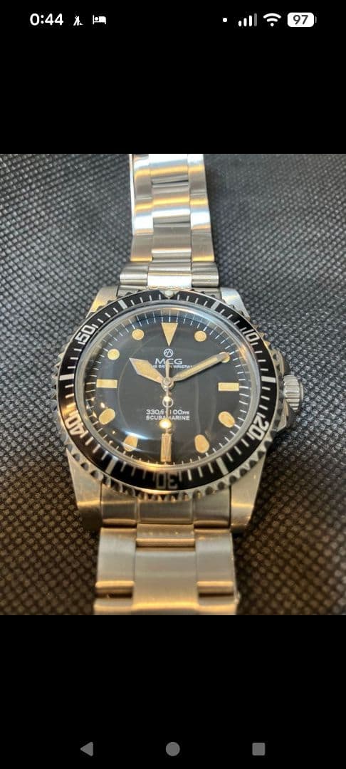 y*2様 腕時計 MCG エムシージー ミリタリーウォッチNH35