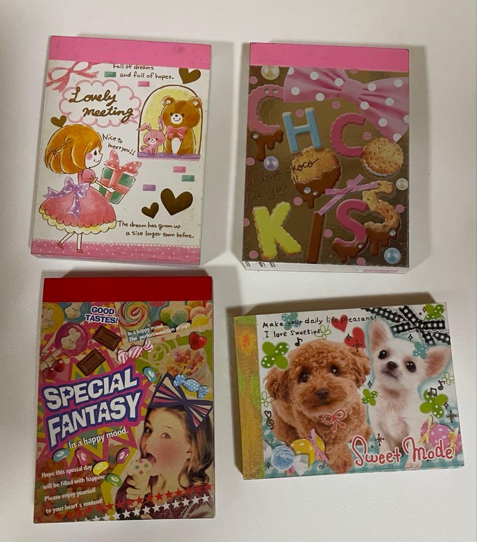 CRUX 平成レトロ ミニメモ帳 4種セット - メルカリ