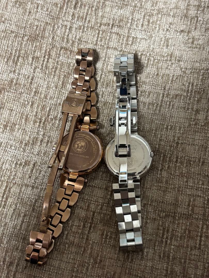 シチズン 電波時計 エクシート ジャンク 2本 - winetouritalia.com