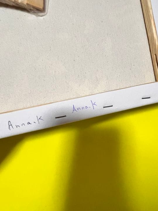 絵画　ANNA．Ｋ　魚