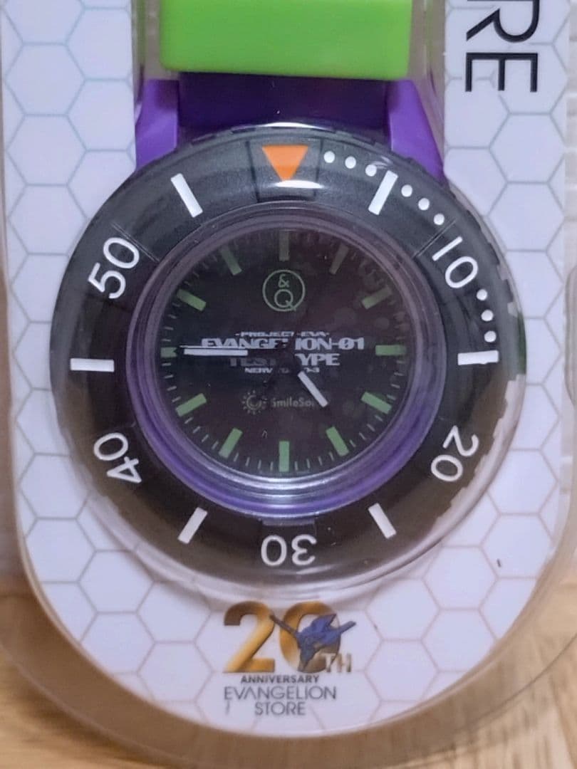 エヴァンゲリオンストア 20周年記念 腕時計(EVA01 Ver.)